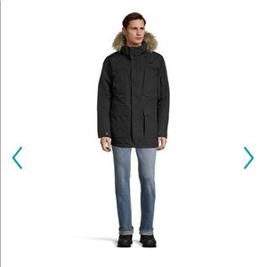 Mens Woods Avens Down Faux Parka